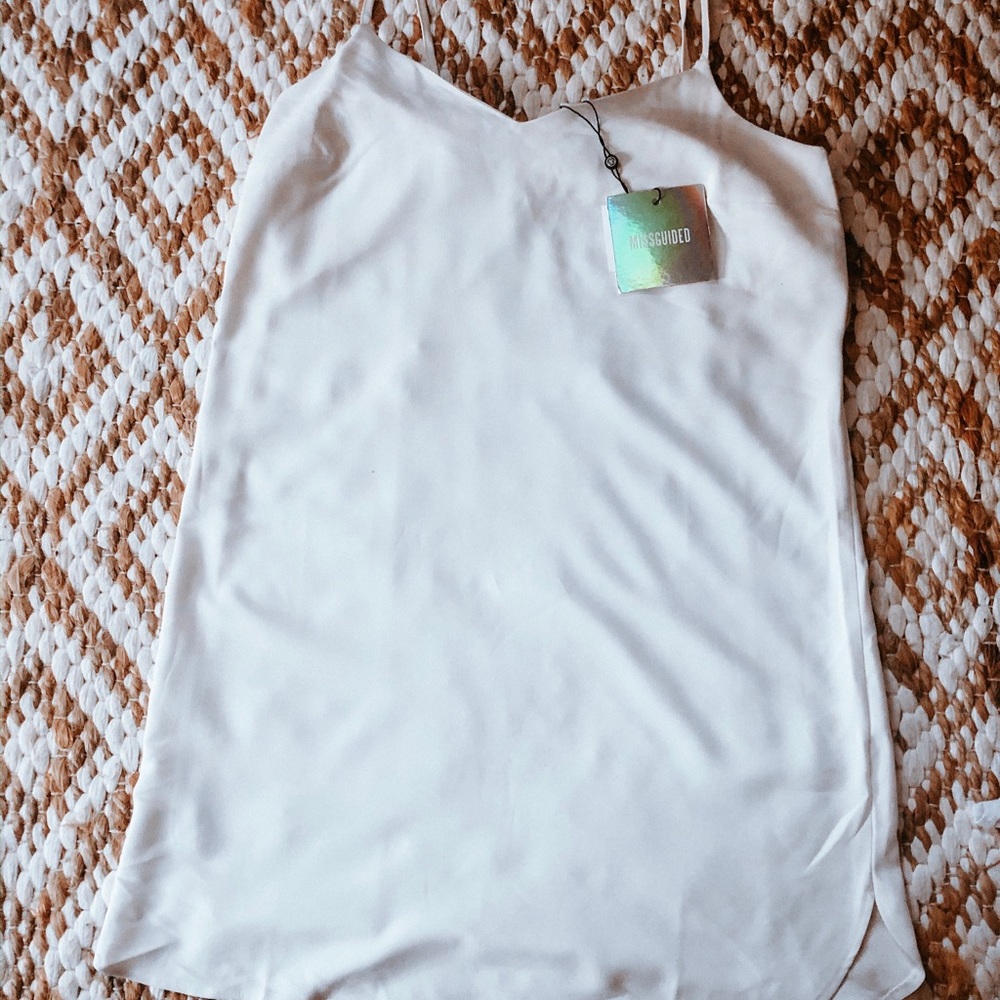 White Shift Dress